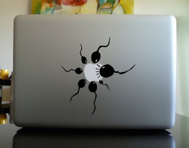 25 Δημιουργικά αυτοκόλλητα για να διακοσμήσετε το MacBook. (Φωτογραφίες) - Εικόνα1