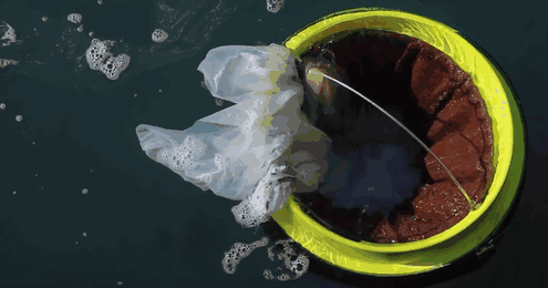 Η λύση στη μόλυνση των υδάτων: Ο "Κάδος της Θάλασσας" - Επιπλέει και καθαρίζει τα νερά! - Εικόνα