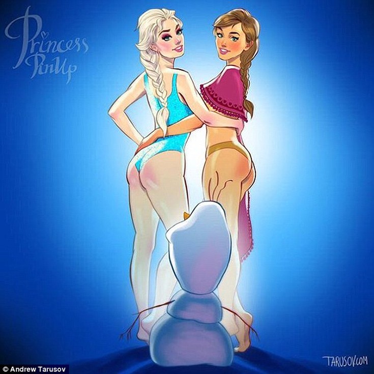 Πώς θα ήταν οι πριγκίπισσες της Disney αν απευθύνονταν μόνο σε ενήλικες - Εικόνα5
