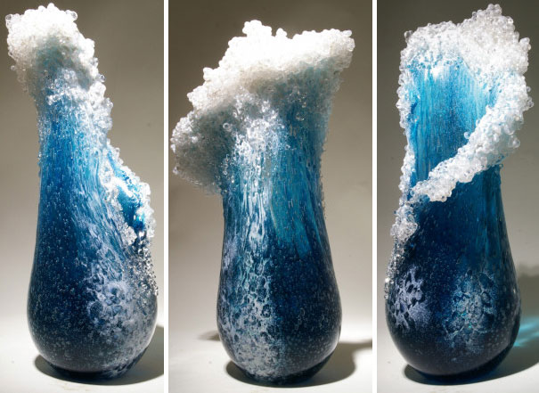 Δύο καλλιτέχνες δημιούργησαν εντυπωσιακά βάζα που μοιάζουν με κύματα των ωκεανών. - Εικόνα5