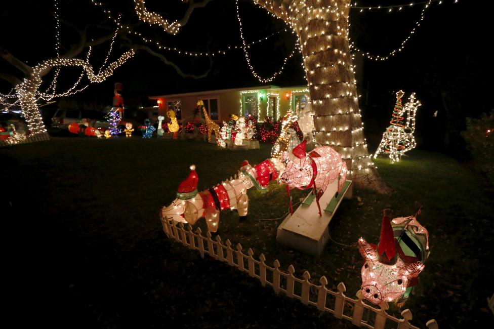 «Μάχη» για τα 20 καλύτερα στολισμένα χριστουγεννιάτικα σπίτια των ΗΠΑ (εικόνες) - Εικόνα2