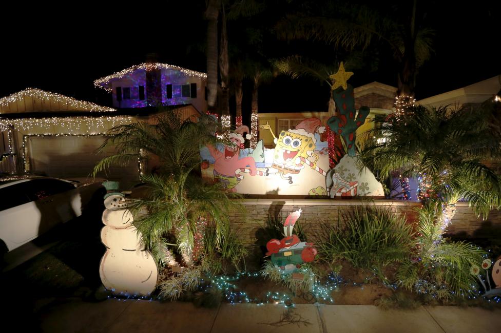 «Μάχη» για τα 20 καλύτερα στολισμένα χριστουγεννιάτικα σπίτια των ΗΠΑ (εικόνες) - Εικόνα3