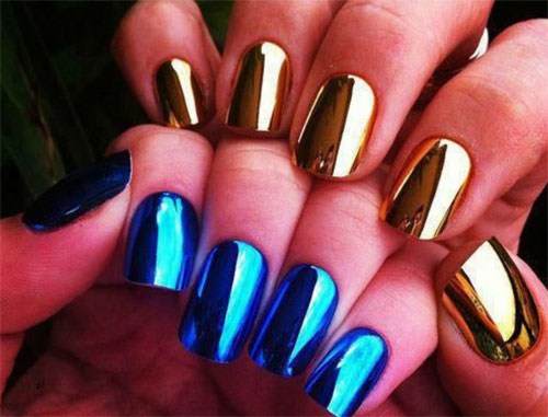 Μetallic Nails: Το απόλυτο nail trend της σεζόν! - Εικόνα-0