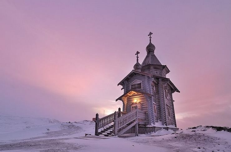 Η πιο μοναχική Ορθόδοξη εκκλησία στον κόσμο βρίσκεται στην Ανταρκτική. Και είναι υπέροχη! - Εικόνα 1