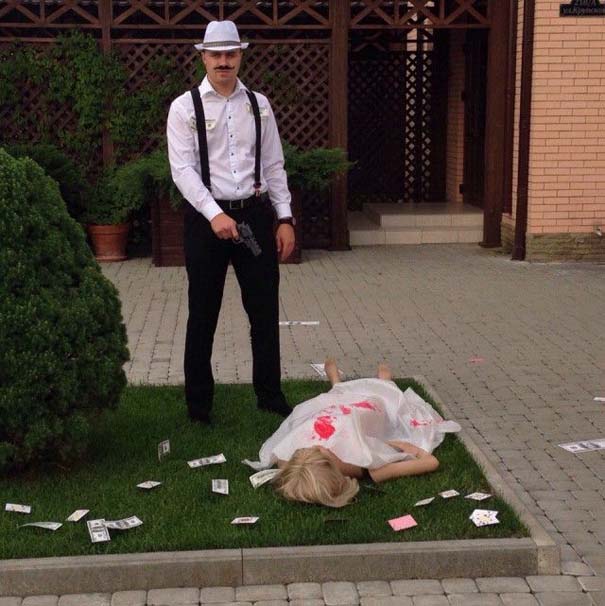 40 παράξενα και αστεία στιγμιότυπα γάμων στην Ρωσία (φωτογραφίες) - Εικόνα6