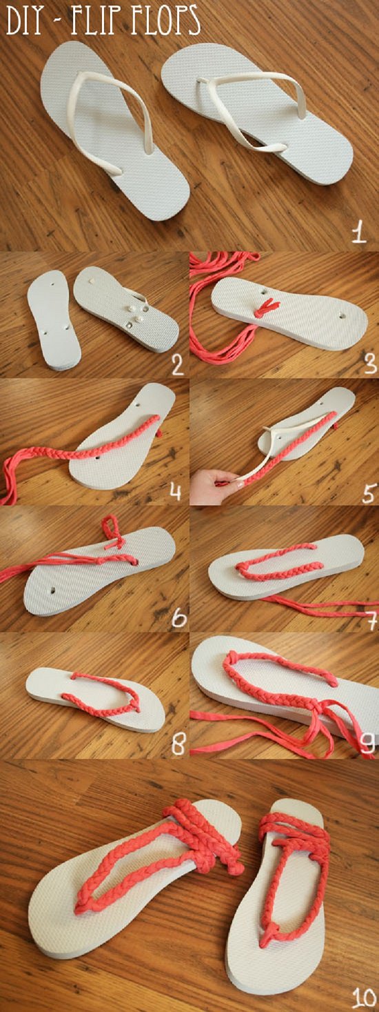 10 Συμβουλές που θα σας δείξουν πώς να μετατρέπετε την σαγιονάρα σε εντυπωσιακά σανδάλια. - Εικόνα2