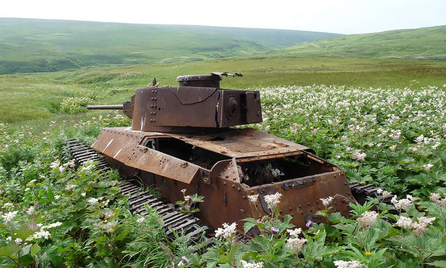 Tanks Swallowed By Nature Look So Peaceful As If The War Never Happened (10+ Pics) - Εικόνα