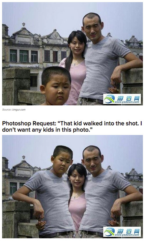Ζήτησαν από επαγγελματίες να περάσουν από photoshop τις φωτογραφίες τους και αυτοί τους τρόλαραν! - Εικόνα5