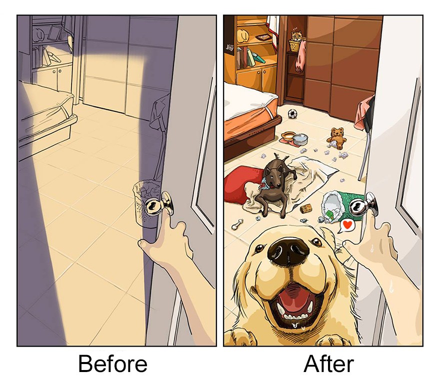Πώς αλλάζει η ζωή όταν αποκτάς σκύλο - Εικόνα