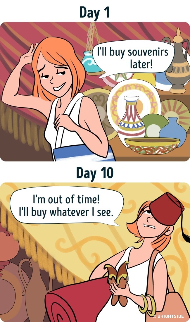 12 Αστεία Σκίτσα που αποτυπώνουν τέλεια τις διαφορές της 1ης Ημέρας Διακοπών με την Τελευταία! - Εικόνα4