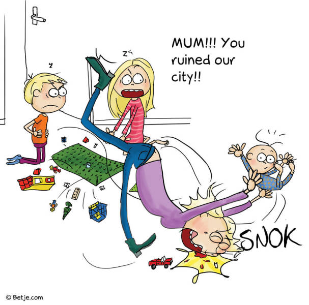 Αστεία σκίτσα που συνοψίζουν το τι εστί γονιός - Εικόνα 12