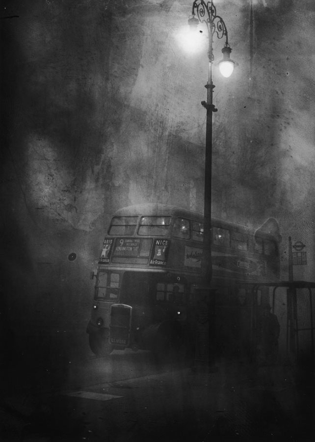 Ατμοσφαιρικές φωτογραφίες του ομιχλώδους Λονδίνου στον 20ο αιώνα - Εικόνα 3
