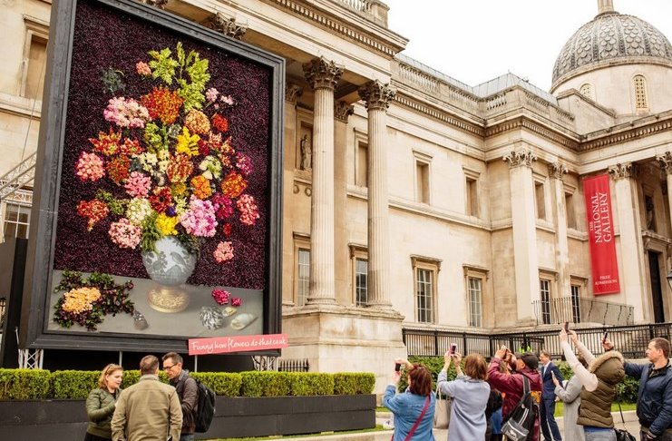Έφτιαξαν πίνακα με 26.500 αληθινά λουλούδια! - Εικόνα 0