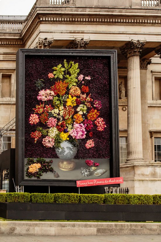 Έφτιαξαν πίνακα με 26.500 αληθινά λουλούδια! - Εικόνα 1