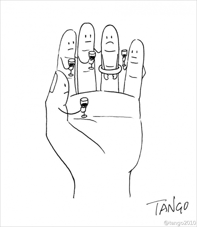 16 έξυπνα σκίτσα του Tango είναι λιτά και αστεία - Εικόνα 6