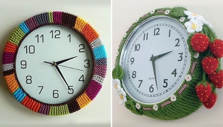 Εντυπωσιακά ρολόγια τοίχου απο απλά υλικά που όλοι έχουν στο σπίτι τους - Εικόνα 2