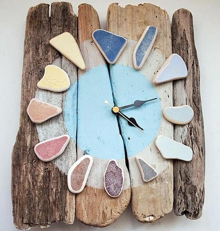 Εντυπωσιακά ρολόγια τοίχου απο απλά υλικά που όλοι έχουν στο σπίτι τους - Εικόνα 6