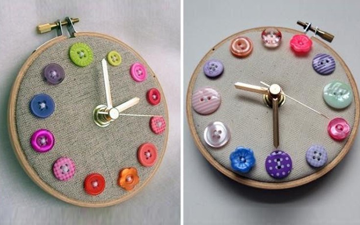 Εντυπωσιακά ρολόγια τοίχου απο απλά υλικά που όλοι έχουν στο σπίτι τους - Εικόνα 9