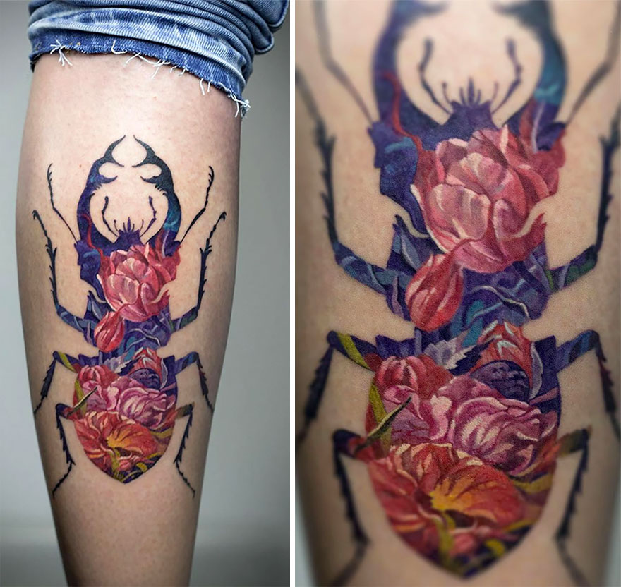 Εντυπωσιακά τατουάζ διπλής έκθεσης απο τον Andrey Lukovnikov - Εικόνα 4