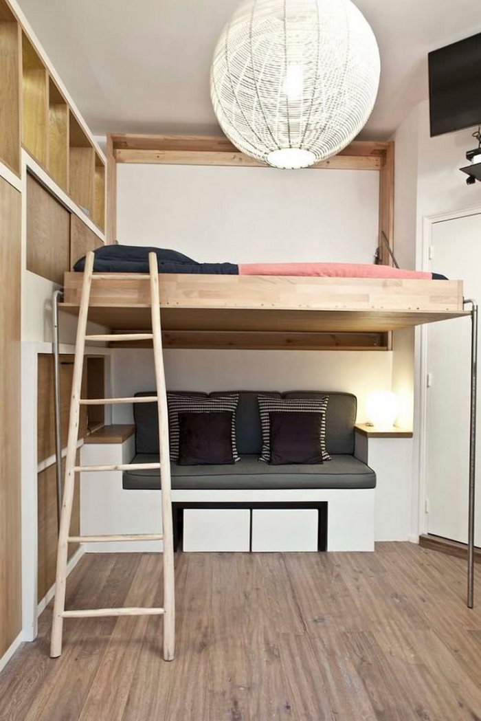 23 φανταστικές ιδέες για να μεταμορφώσετε ένα μικρό δωμάτιο! - Εικόνα 19