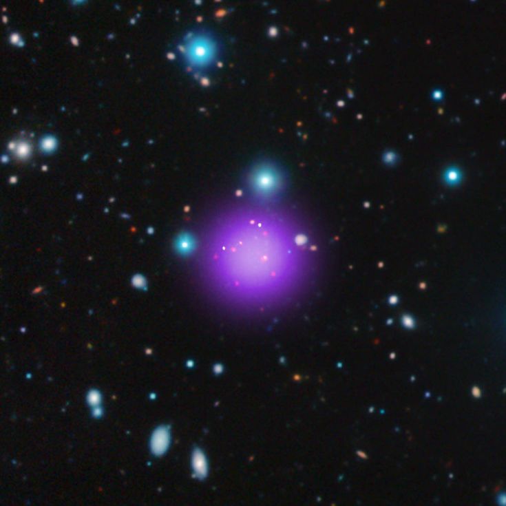 Γαλαξιακό σμήνος ανακαλύφθηκε σε απόσταση ρεκόρ 11,1 δισ. ετών φωτός - Εικόνα 1
