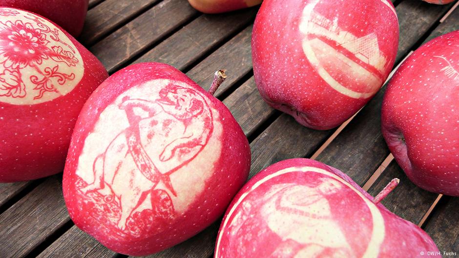Τα γαλλικά μήλα με φυσικό τατουάζ που πωλούνται 500 ευρώ το ένα - Εικόνα 2