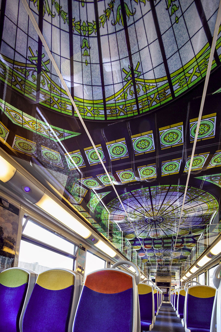 Γαλλικά Τρένα Μετατρέπονται σε Κινούμενα Μουσεία Τέχνης! - Εικόνα 4