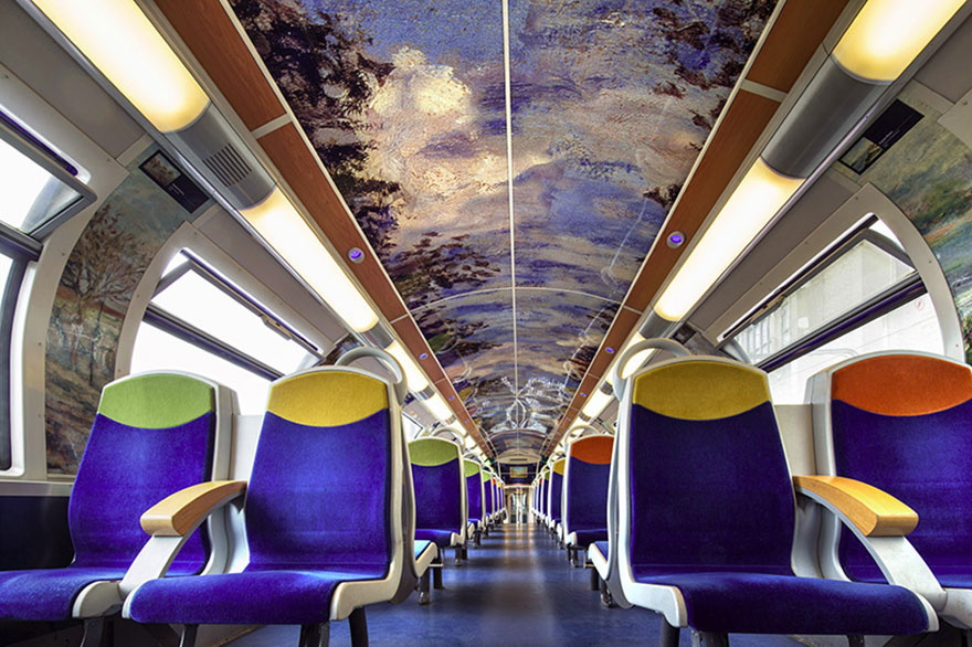 Γαλλικά Τρένα Μετατρέπονται σε Κινούμενα Μουσεία Τέχνης! - Εικόνα 7