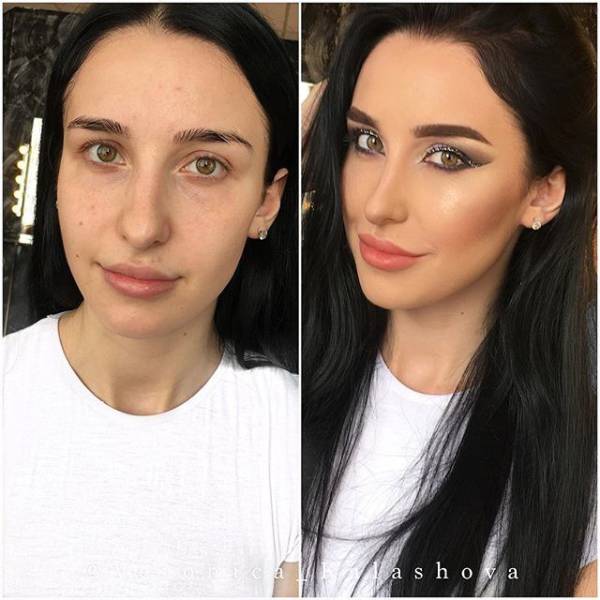Γυναίκες πριν και μετά το μακιγιάζ... - Εικόνα 13