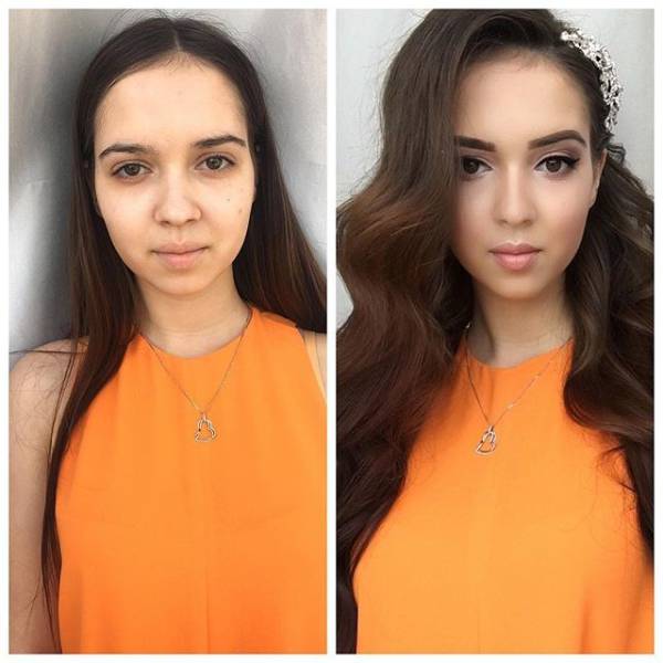 Γυναίκες πριν και μετά το μακιγιάζ... - Εικόνα 16