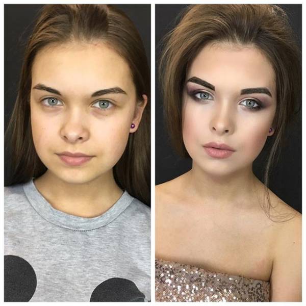 Γυναίκες πριν και μετά το μακιγιάζ... - Εικόνα 19