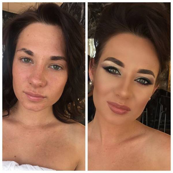 Γυναίκες πριν και μετά το μακιγιάζ... - Εικόνα 4