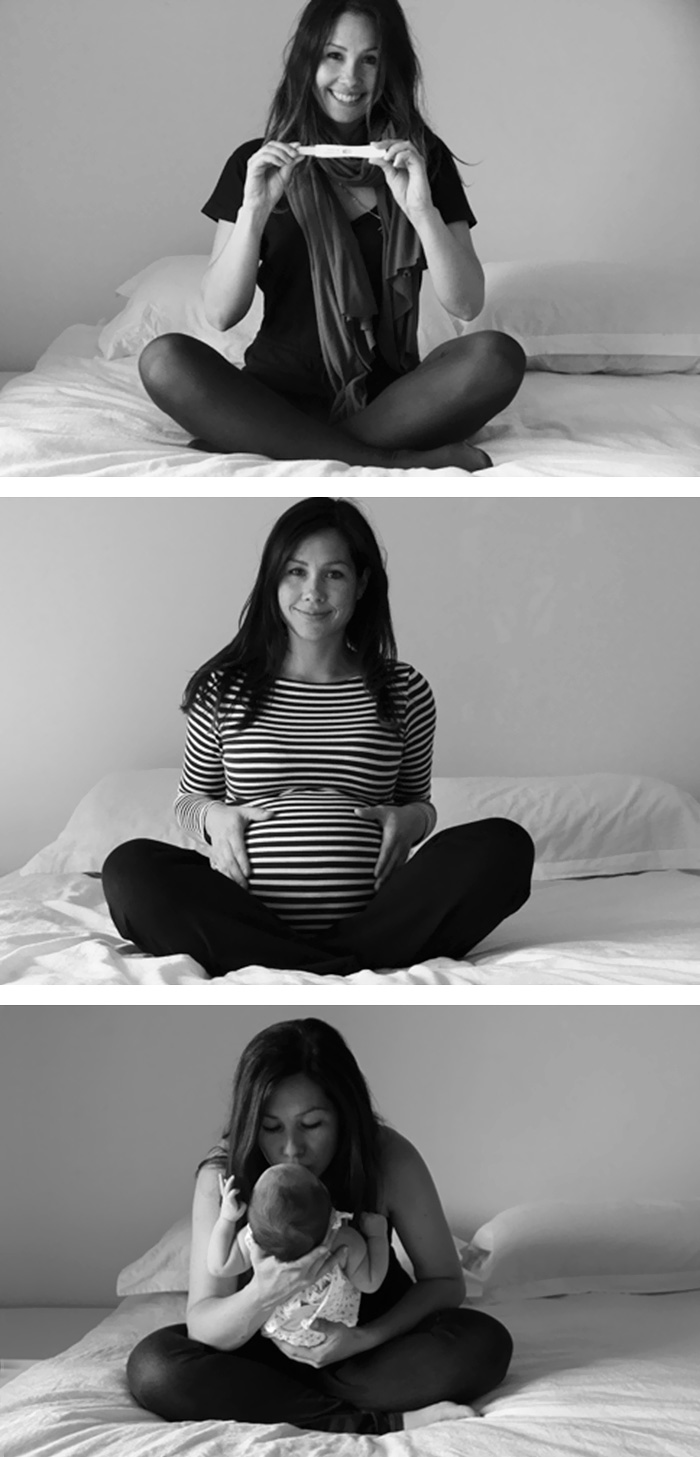 Γλυκές και δημιουργικές φωτογραφίες μαμάδων πριν και μετά τη γέννα!!! - Εικόνα 28