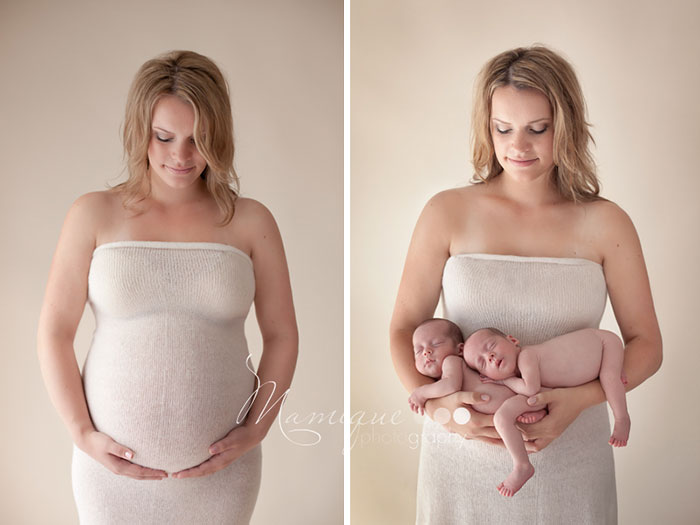 Γλυκές και δημιουργικές φωτογραφίες μαμάδων πριν και μετά τη γέννα!!! - Εικόνα 37