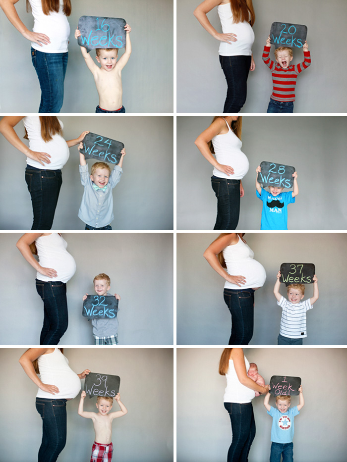 Γλυκές και δημιουργικές φωτογραφίες μαμάδων πριν και μετά τη γέννα!!! - Εικόνα 43