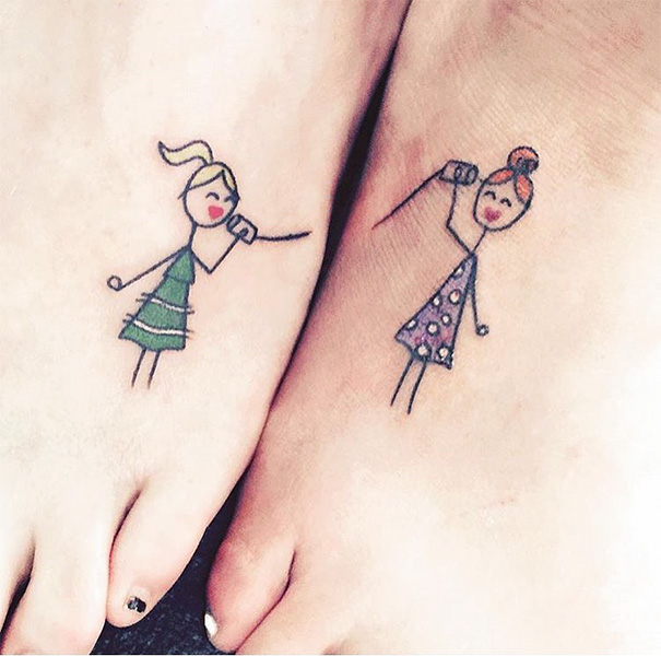 Υπέροχες Ιδέες Tattoo για Αγαπημένες Αδελφούλες...! - Εικόνα 1
