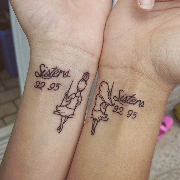 Υπέροχες Ιδέες Tattoo για Αγαπημένες Αδελφούλες...! - Εικόνα 13