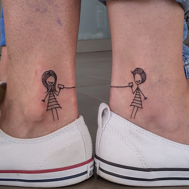 Υπέροχες Ιδέες Tattoo για Αγαπημένες Αδελφούλες...! - Εικόνα 28