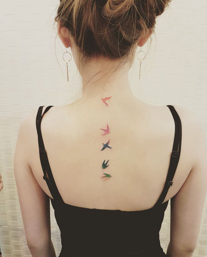 15 από τις καλύτερες ιδέες για τα πιο όμορφα τατουάζ με πουλιά - Εικόνα 27