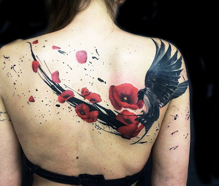 15 από τις καλύτερες ιδέες για τα πιο όμορφα τατουάζ με πουλιά - Εικόνα 30