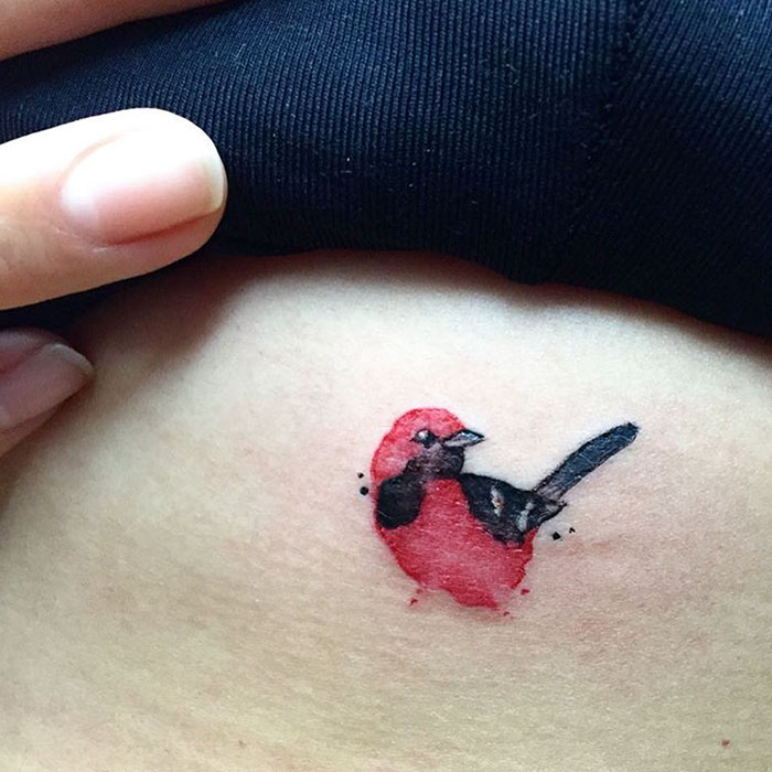 15 από τις καλύτερες ιδέες για τα πιο όμορφα τατουάζ με πουλιά - Εικόνα 4