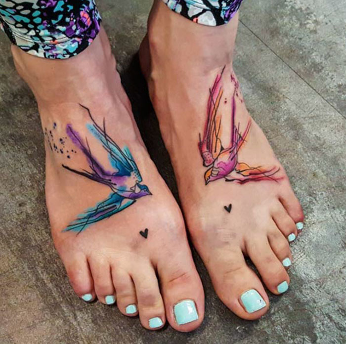 15 από τις καλύτερες ιδέες για τα πιο όμορφα τατουάζ με πουλιά - Εικόνα 42