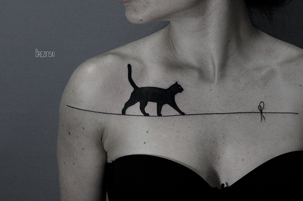20 από τις καλύτερες ιδέες για τατουάζ με γάτες - Εικόνα 1
