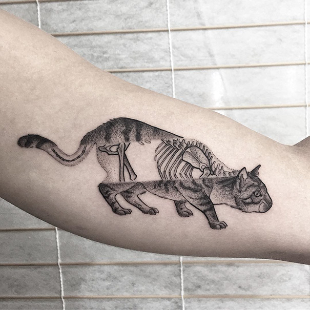 20 από τις καλύτερες ιδέες για τατουάζ με γάτες - Εικόνα 18