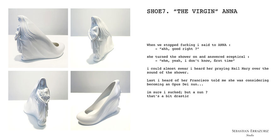 Καλλιτέχνης δημιουργεί 12 παπούτσια αφιερωμένα στις πρώην του - Εικόνα 18