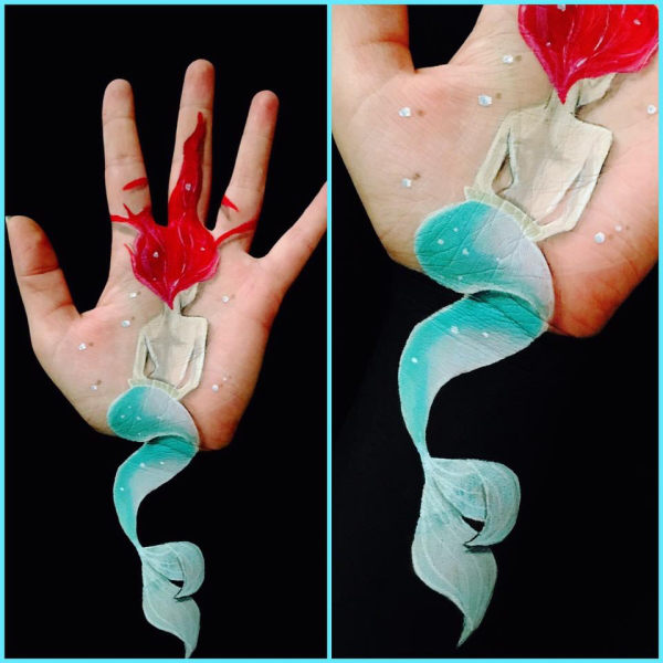 Καλλιτέχνης ζωγραφίζει το χέρι της δημιουργώντας εντυπωσιακές οφθαλμαπάτες - Εικόνα 15