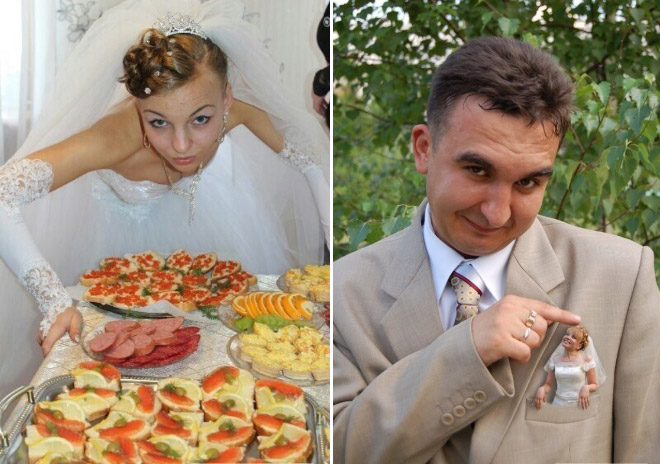 Κλασσικές φωτογραφίες γάμου στη Ρωσία - Εικόνα 15
