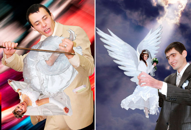 Κλασσικές φωτογραφίες γάμου στη Ρωσία - Εικόνα 21
