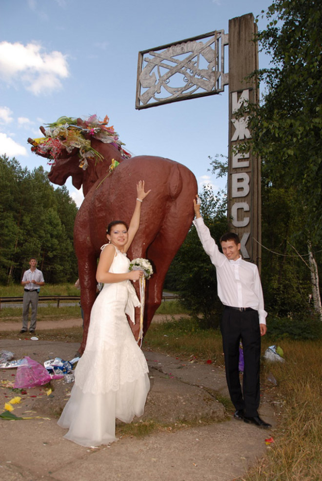Κλασσικές φωτογραφίες γάμου στη Ρωσία - Εικόνα 8