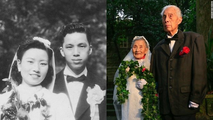 Ξαναέζησαν τον γάμο τους έπειτα από 70 χρόνια με έναν καταπληκτικό τρόπο! - Εικόνα 1